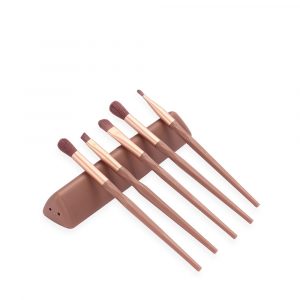 kit pincel maquiagem pequeno personalizado 