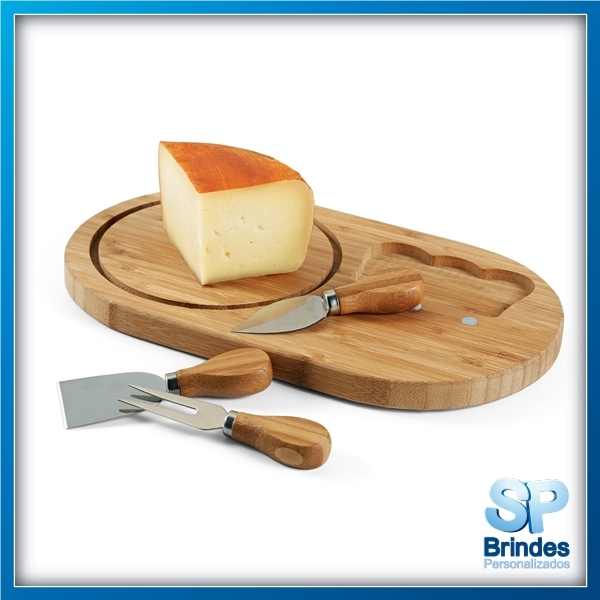 Tábua de queijos redonda