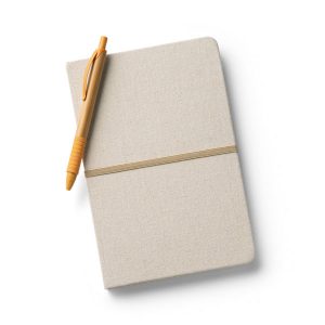 Kit caderno e caneta personalizado brinde
