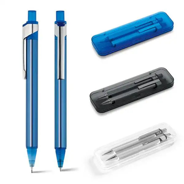 kit caneta e lapiseira personalizado brinde