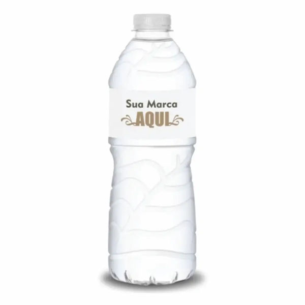 Água Mineral Personalizada 500 ML - SP Brindes