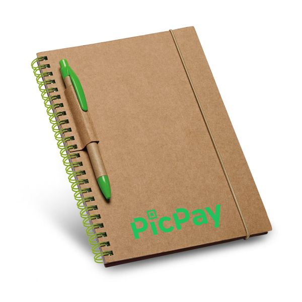 Caderno B6 Reciclado com Pauta Personalizado