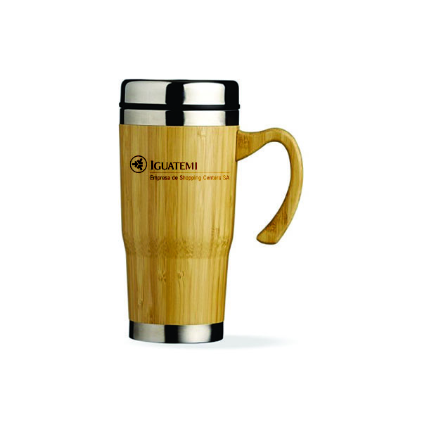 Caneca Bambu 500ml Personalizada