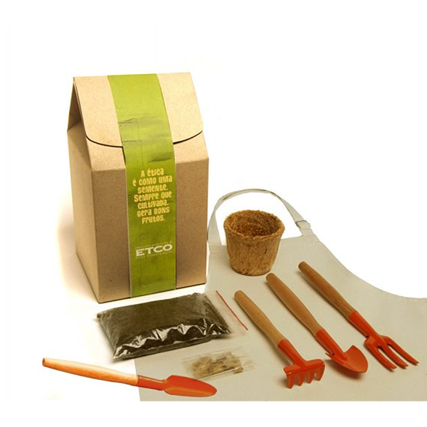 Kit Jardinagem Ecobox Fibras