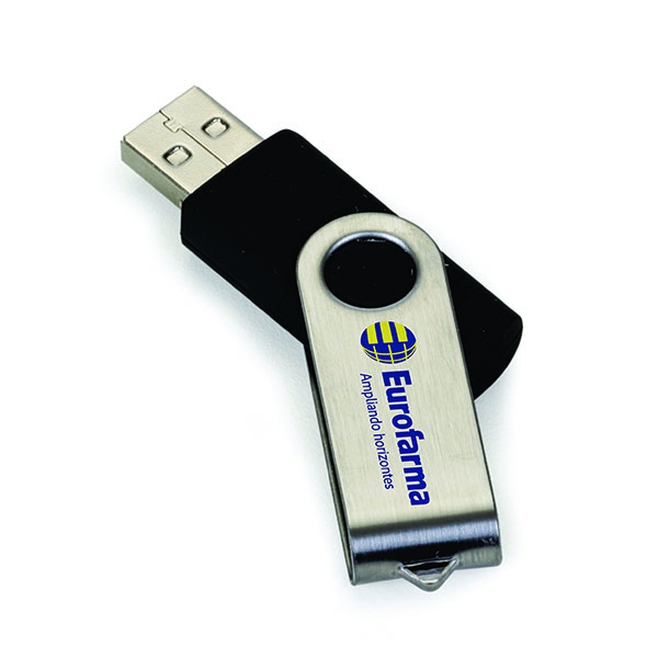 Pen Drive Giratório Personalizado