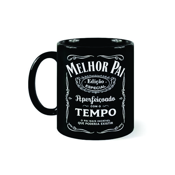 Caneca Preta Personalizada