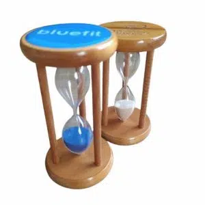 Ampulheta de Madeira Personalizada