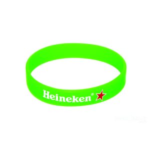 Pulseira de borracha personalizada