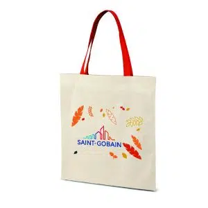 Ecobag com Alça Colorida Personalizada