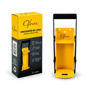 Amassador De Latas Latinha 475ml Abridor De Garrafa