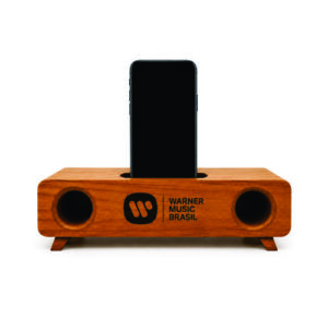Amplificador de Som e Apoio para Celular