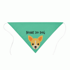Bandana Personalizada com Nome do Pet