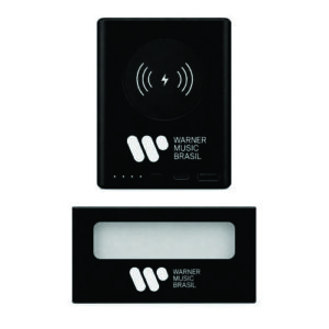 Bateria Portátil e Carregador Wireless Personalizada