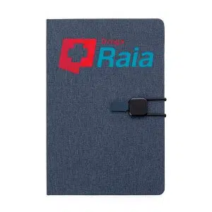 Bloco de Anotações Poliéster com Pauta