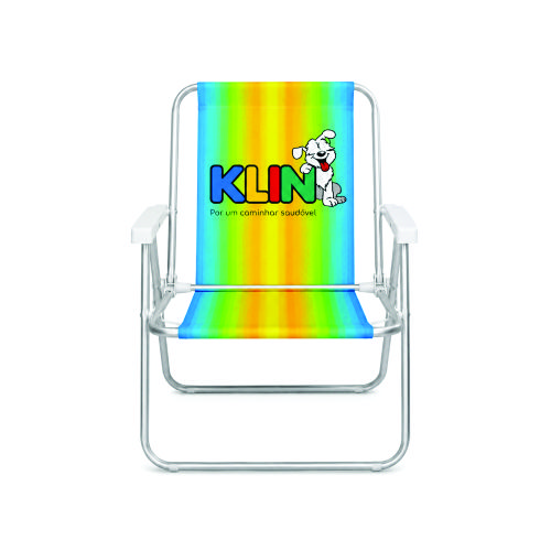 Cadeira de Praia Alumínio Personalizada