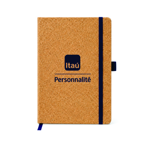 Caderneta Molesquine Cortiça Personalizada