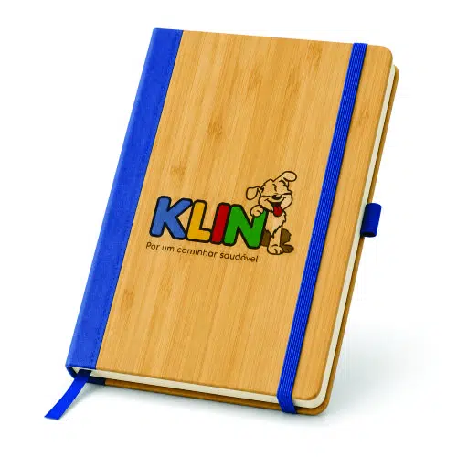 Caderno Tipo Moleskine Bambu