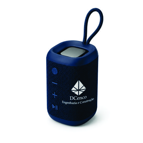 Caixa de Som Multimídia com Cordão de Nylon Personalizada