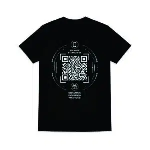 Camiseta Brindes QR Code
