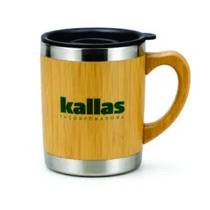 Caneca de Bambu 300ml Personalizada