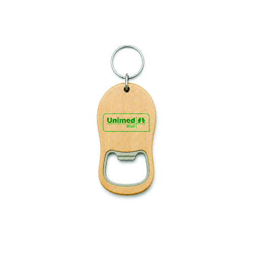 Chaveiro Abridor Madeira Personalizado