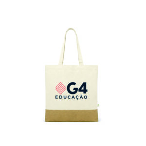 Ecobag 100% Algodão Canvas Personalizada