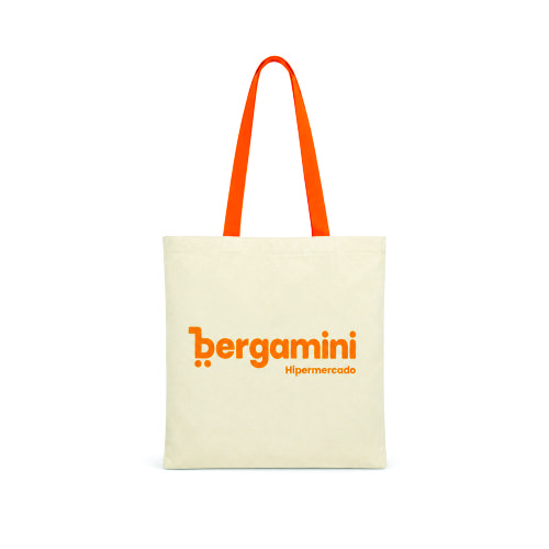 Ecobag com Alça Colorida Personalizada