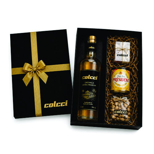 Kit Cachaça com Aperitivos Personalizado