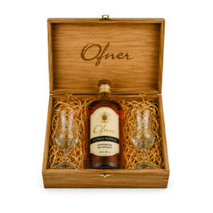 Kit Cachaça e Drink em Caixa Personalizado