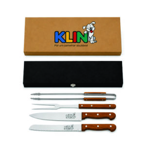 Kit Churrasco Estojo Kraft Personalizado