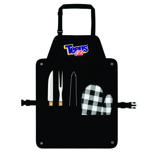 Kit Churrasco com Avental Personalizado