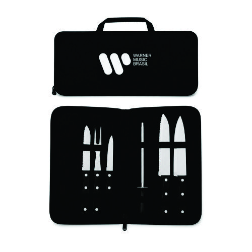 Kit Churrasco em Estojo de Nylon Personalizado