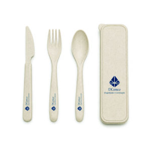 Kit Ecológico Talheres Personalizado