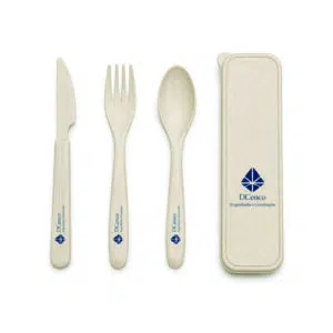 Kit Ecológico Talheres Personalizado
