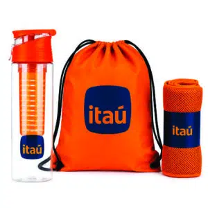 Kit Fitness Mochila Saco Personalizado
