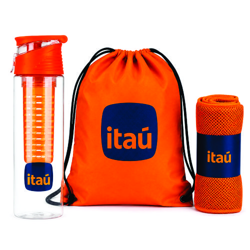Kit Fitness Mochila Saco Personalizado