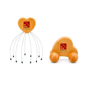 Kit Massageador Coração Personalizado