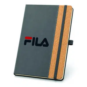 Moleskine A5 em Cortiça com Folhas Pautadas Personalizado