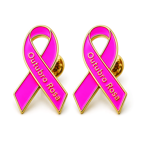 Pin Personalizado Outubro Rosa
