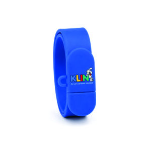Pulseira bate-enrola com Pen Drive