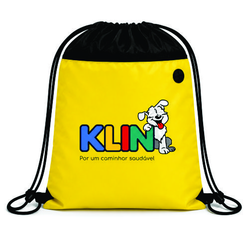 Saco tipo Mochila em 210D Personalizada