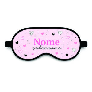 Tapa Olho/ Máscara de Dormir Personalizado