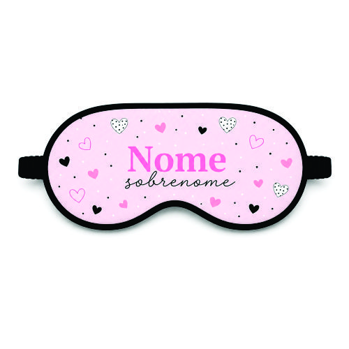Tapa Olho/ Máscara de Dormir Personalizado