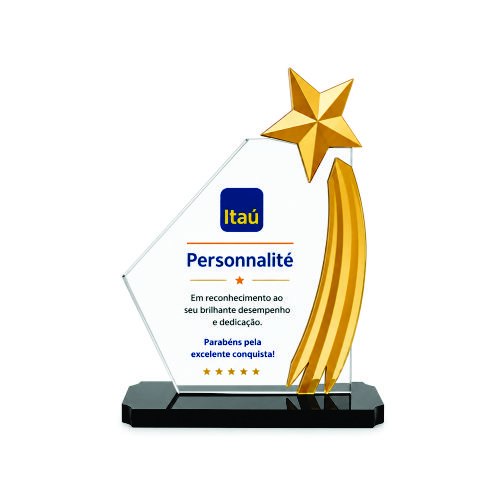 Troféu de Acrílico Personalizado