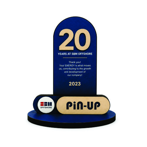 Troféu de MDF para Brinde