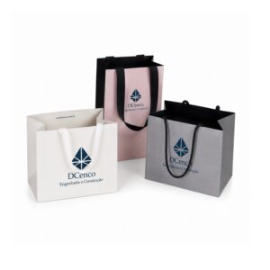 Sacola Em Papel Offset Personalizada