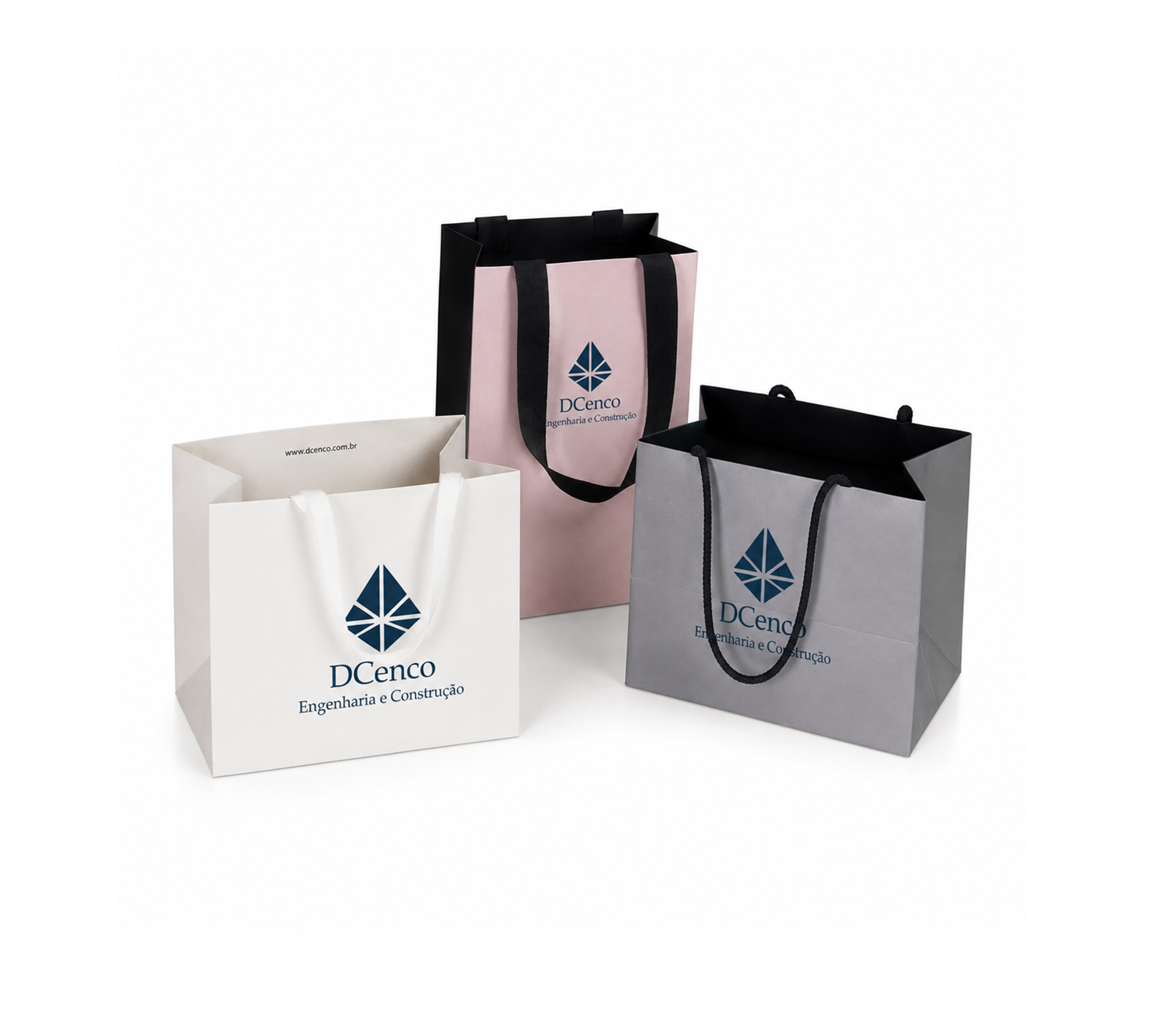 Sacola Em Papel Offset Personalizada