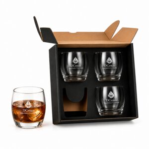 Kit Whisky 4 Copos Personalizado