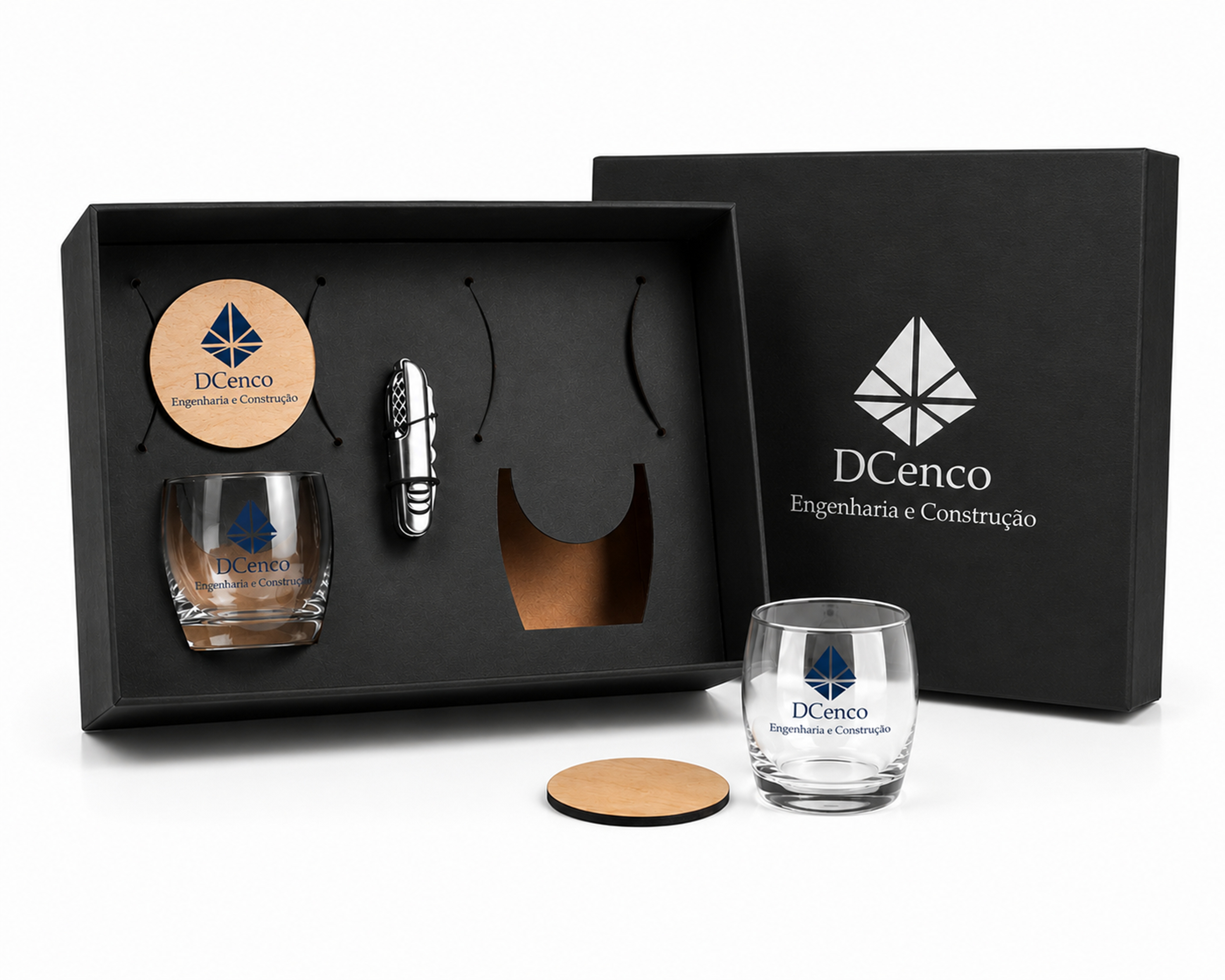 Kit Whisky e Canivete Personalizado