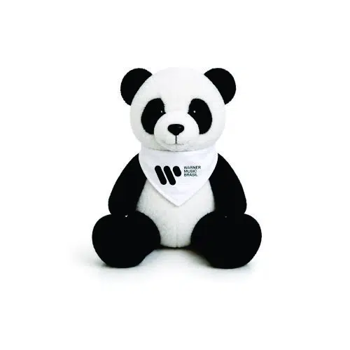 Panda De Pelúcia Bandana Personalizada